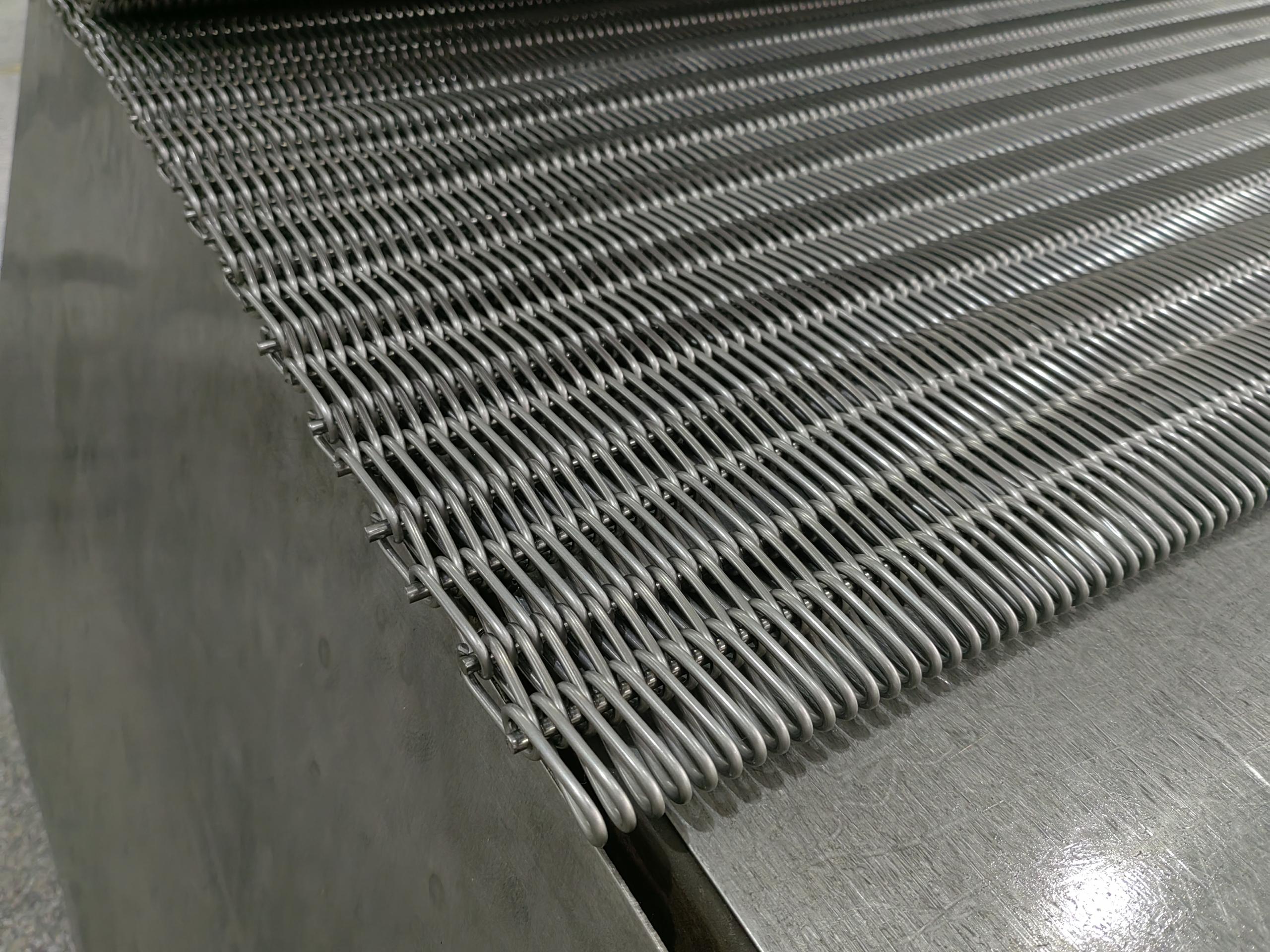 【高溫網帶】絲徑3.5mm搭配力骨5mm使用案例